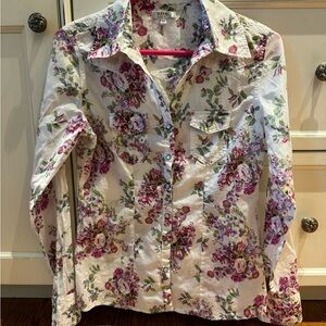 Beautify size small Buffalo shirt/blouse/top with snaps
